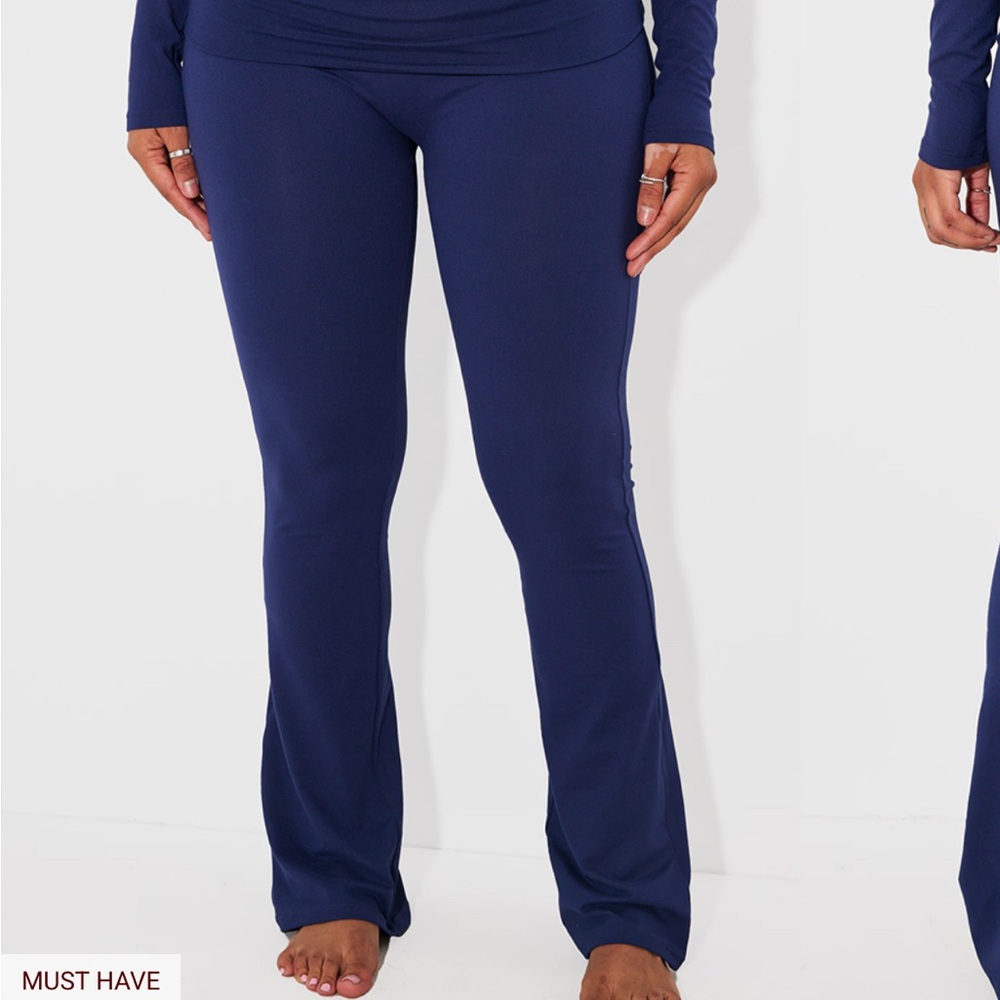 PrettyLittleThing Navy Track Pants